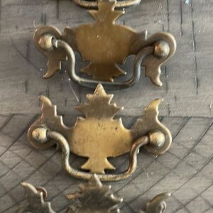 Vintage Brass drawer pulls